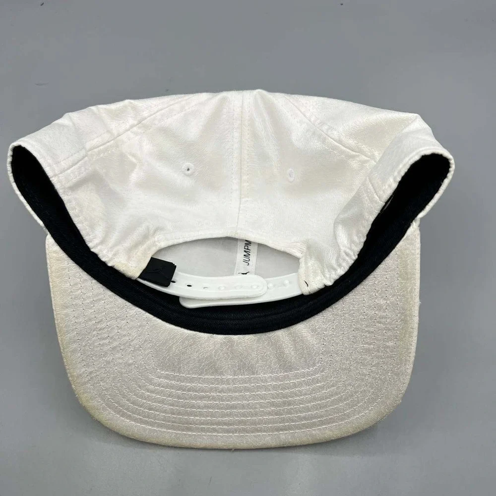 Air Jordan‎ Hat Men White Cement Elephant Gold Metal Jumpman Snap Back Cap
